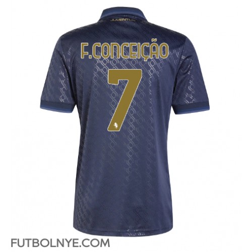 Camiseta Juventus Francisco Conceicao #7 Tercera Equipación 2024-25 manga corta